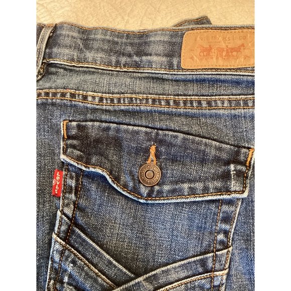 Women’s Levis Perfect Waist 525 Bootcut Denim Blue Jeans*Size 12M *VGC - Picture 9 of 11